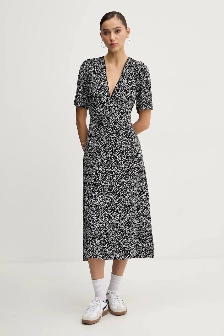 Tommy Jeans rochie culoarea negru