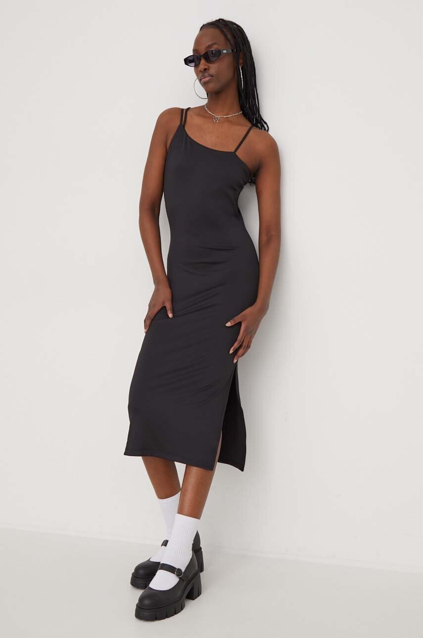 Tommy Jeans rochie culoarea negru