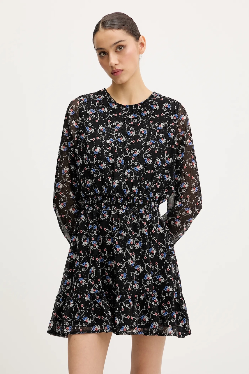 Tommy Jeans rochie culoarea negru