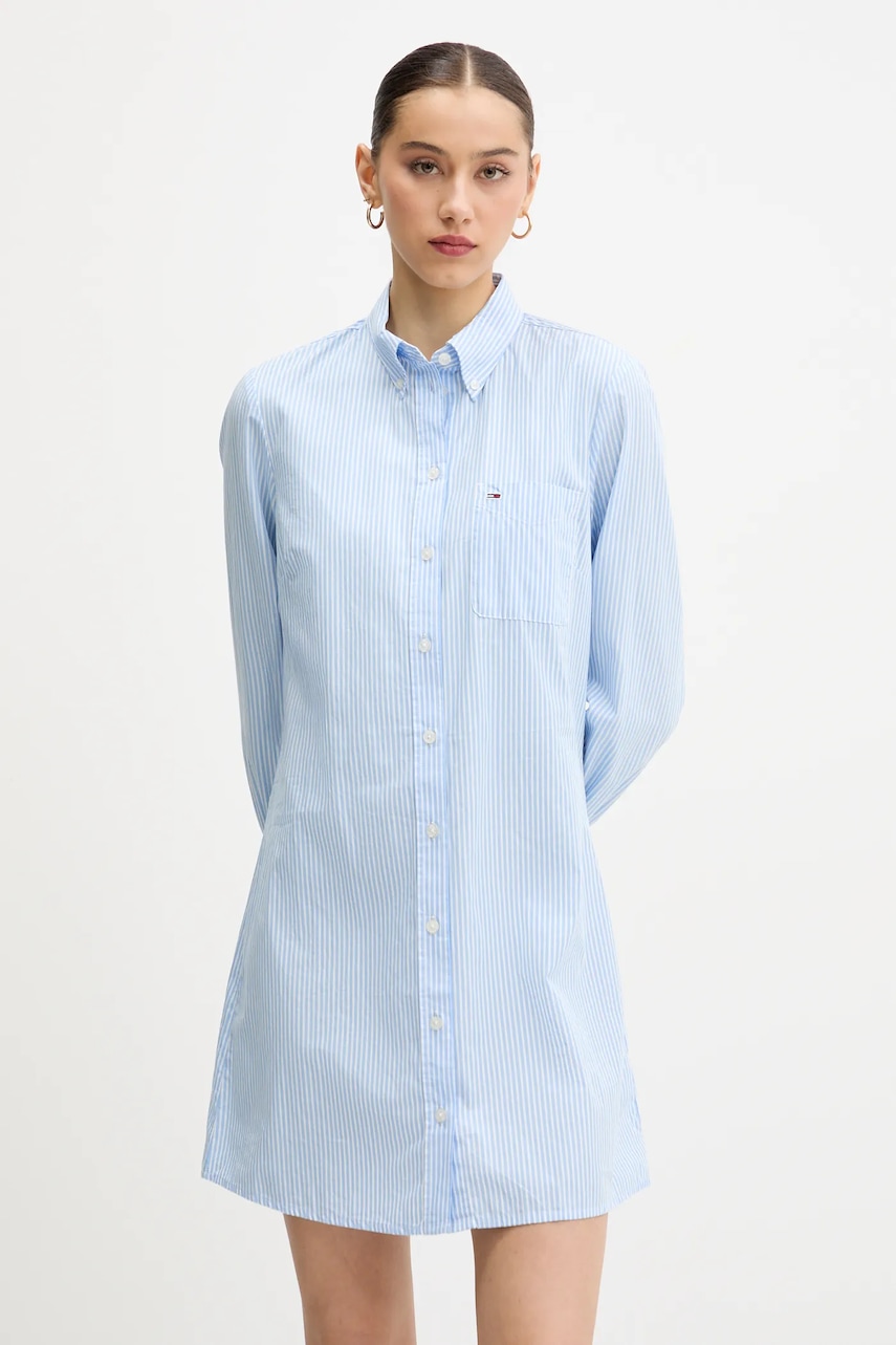 Tommy Jeans rochie din bumbac mini