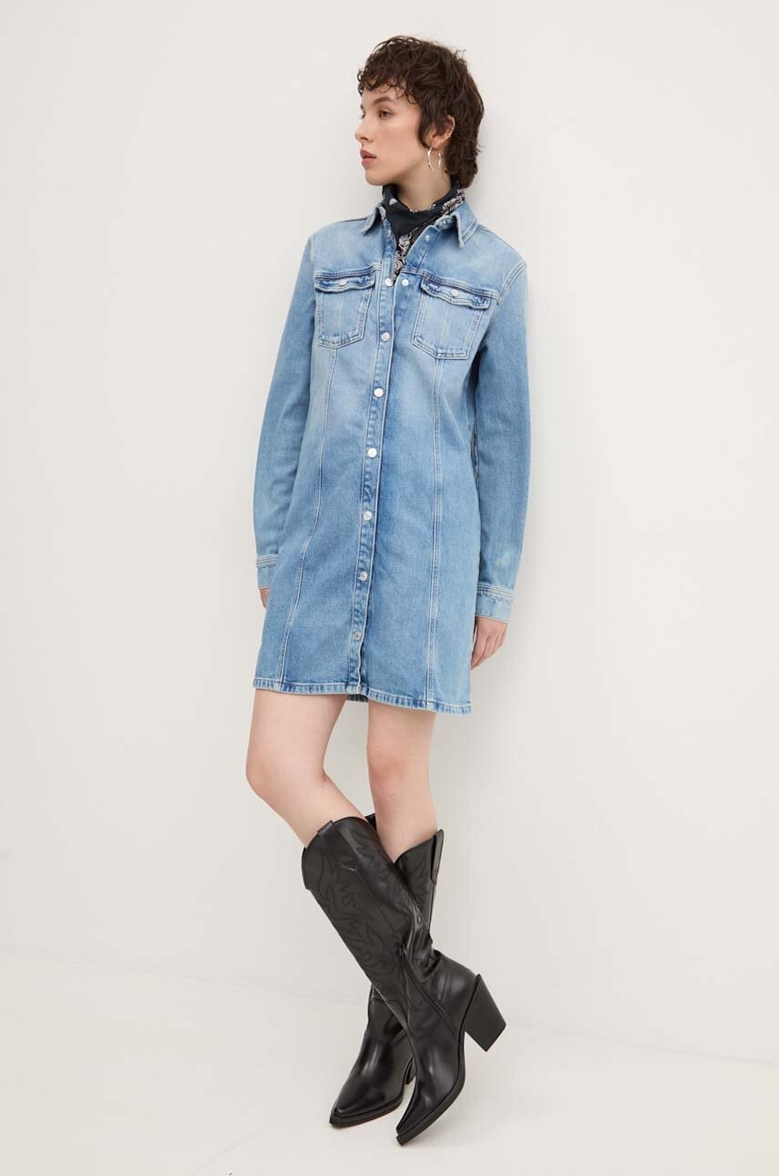 Tommy Jeans rochie din denim mini