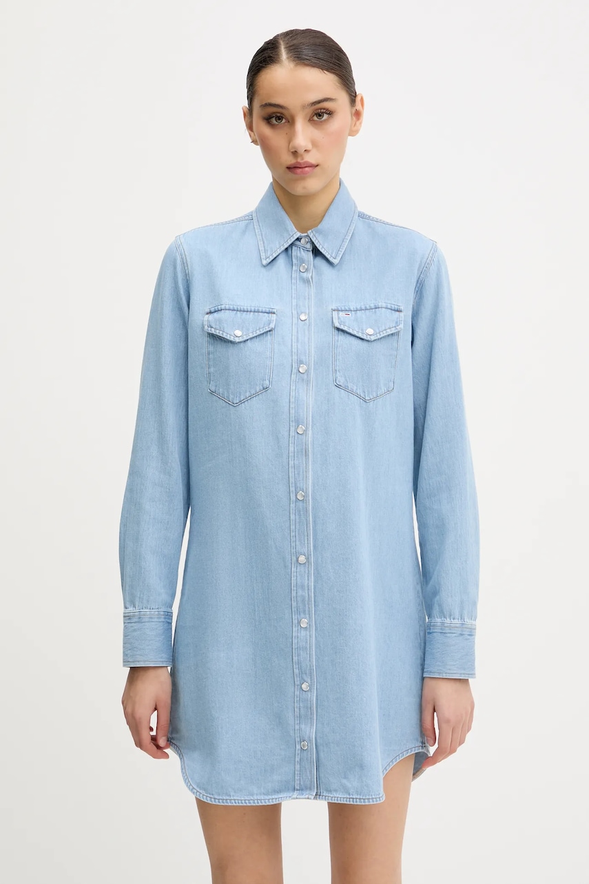 Tommy Jeans rochie din denim mini