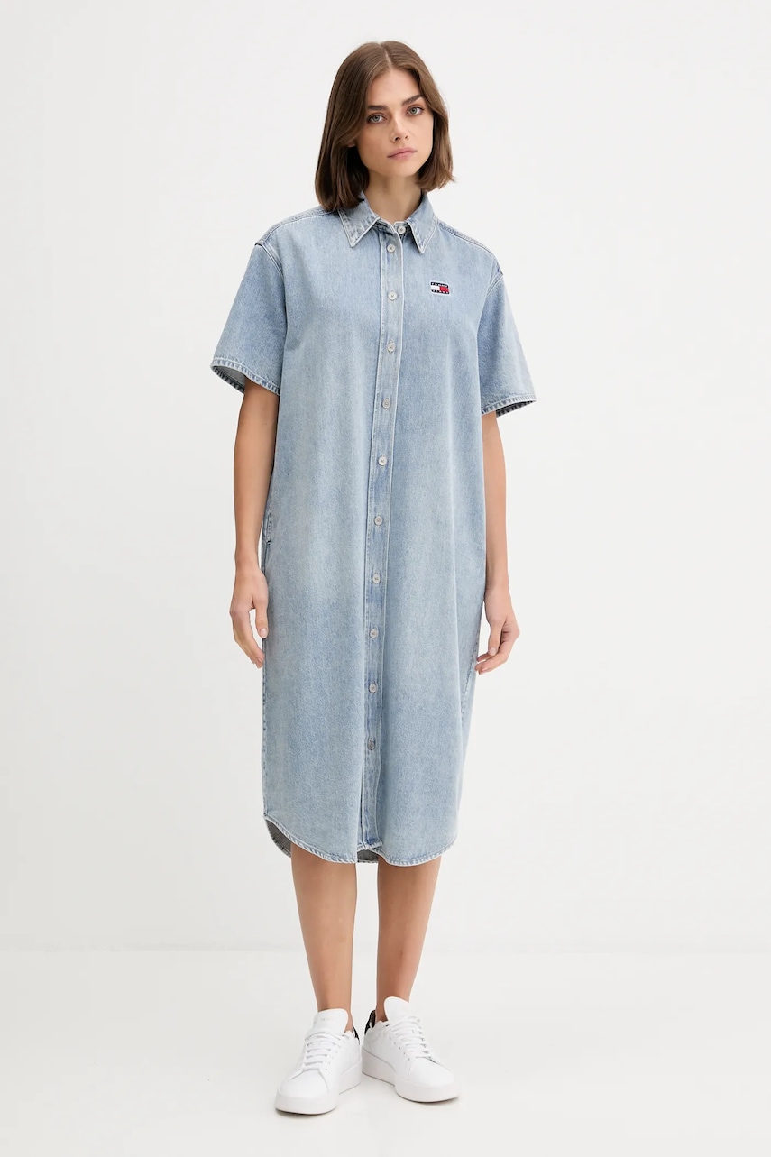 Tommy Jeans rochie jeans mini