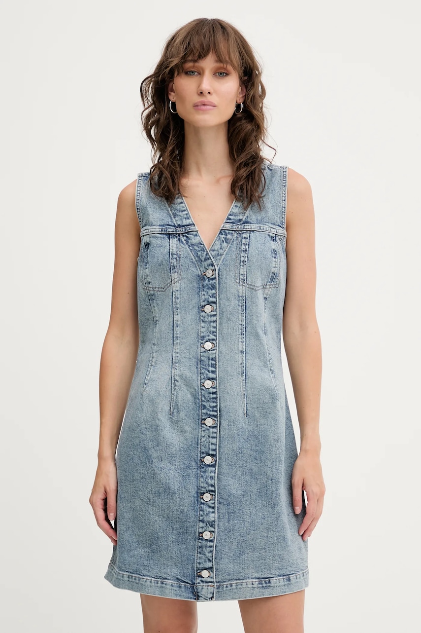 Tommy Jeans rochie jeans mini