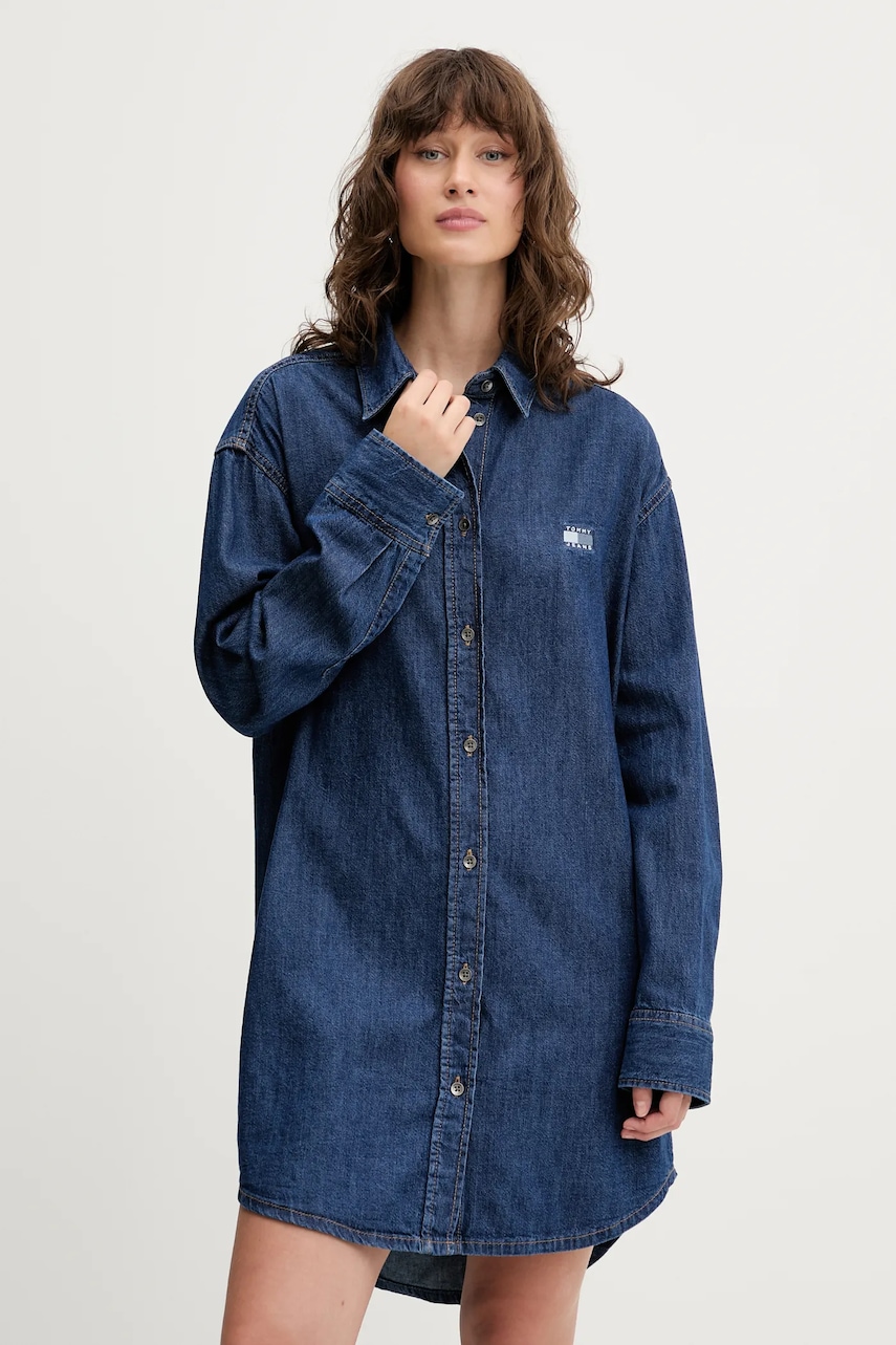 Tommy Jeans rochie jeans mini