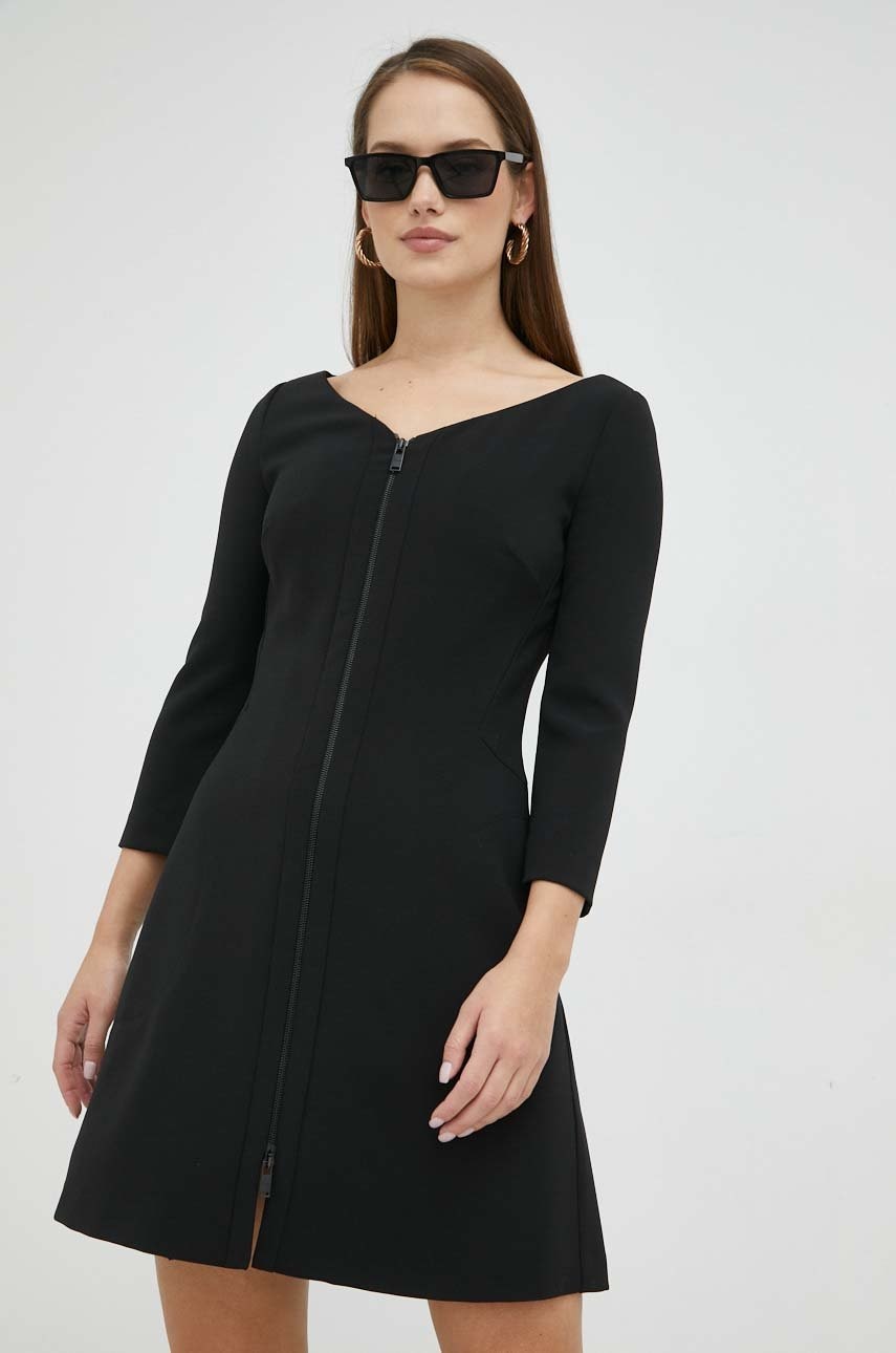 Trussardi rochie culoarea negru