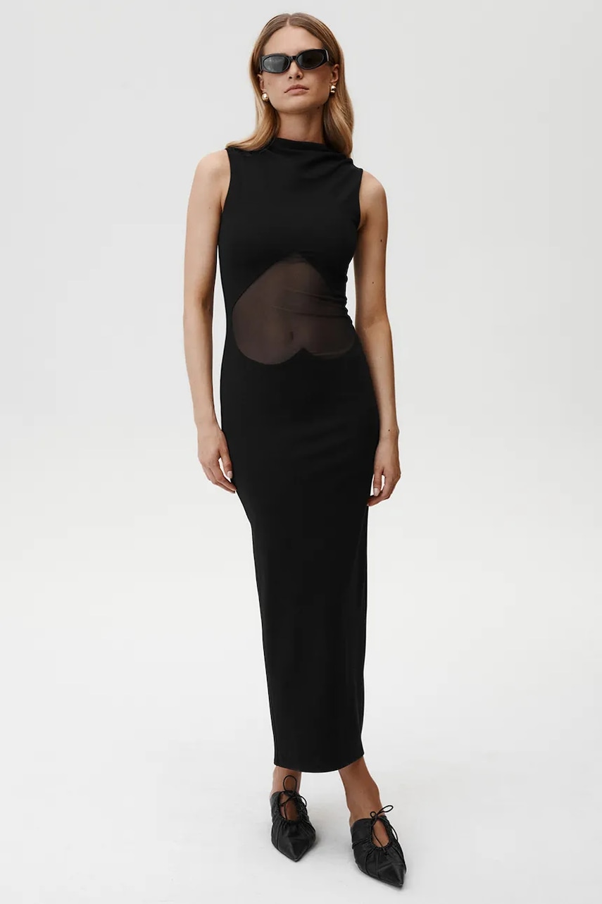 Undress Code rochie Divine Dress culoarea negru
