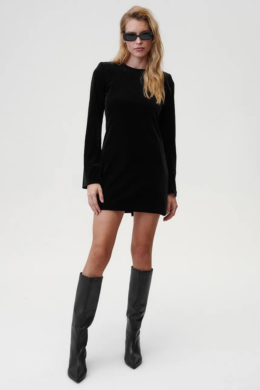 Undress Code rochie It Was Love Dress culoarea negru