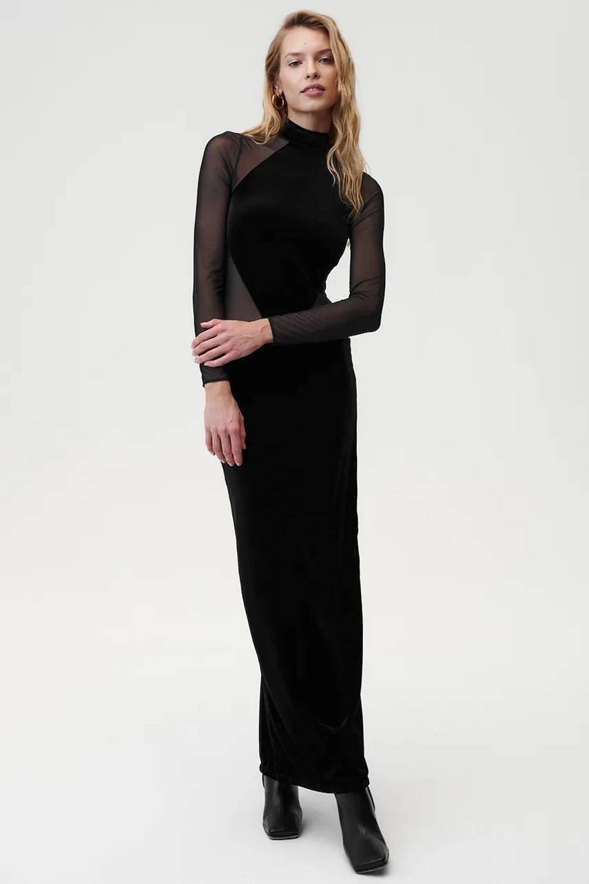 Undress Code rochie Stargirl Dress culoarea negru