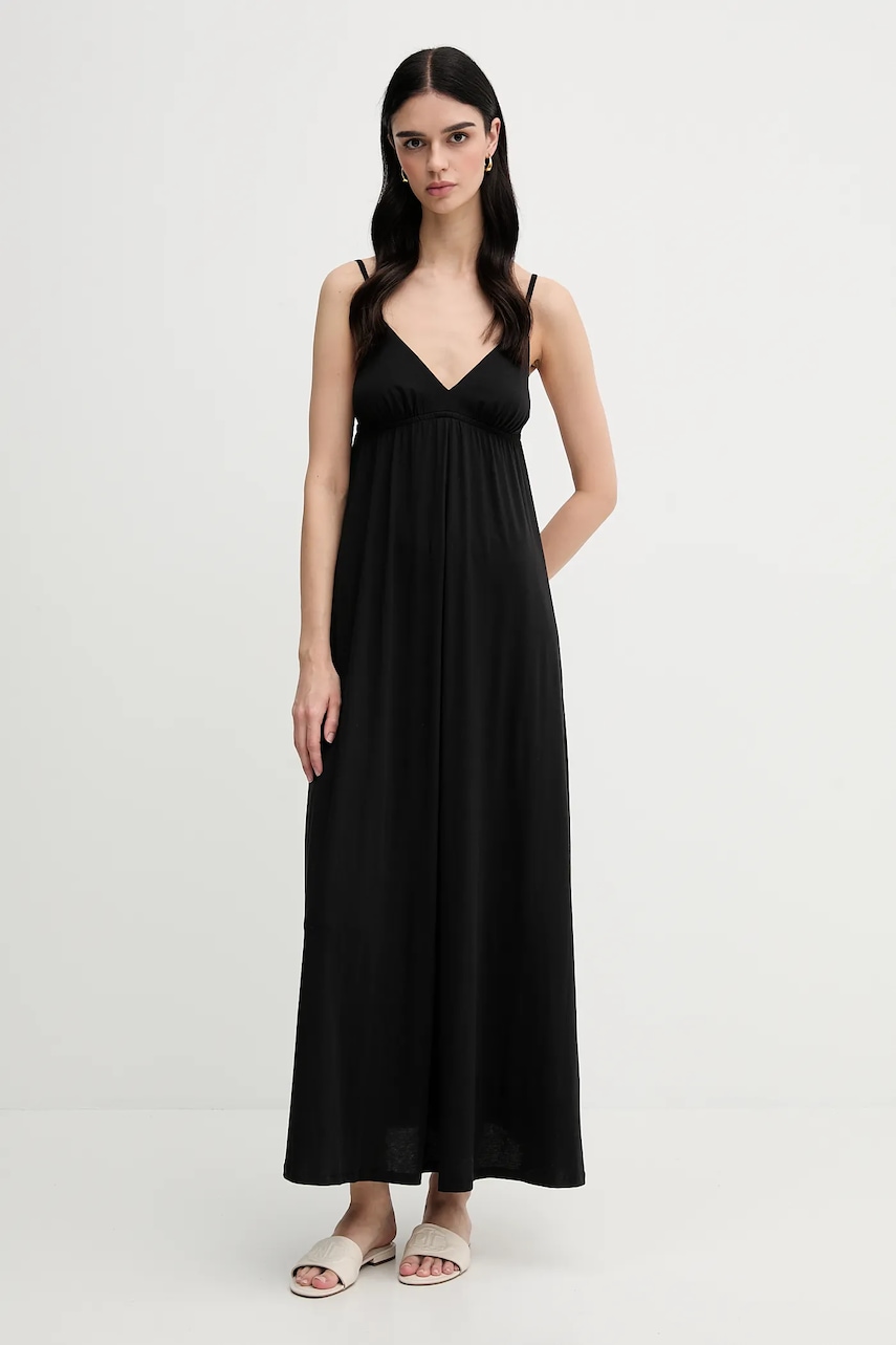 United Colors of Benetton rochie culoarea negru