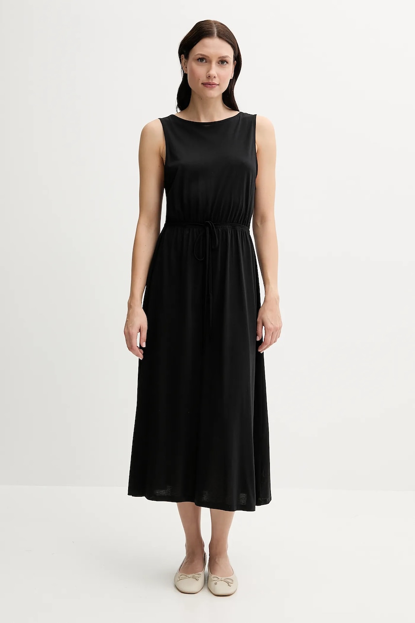 United Colors of Benetton rochie culoarea negru