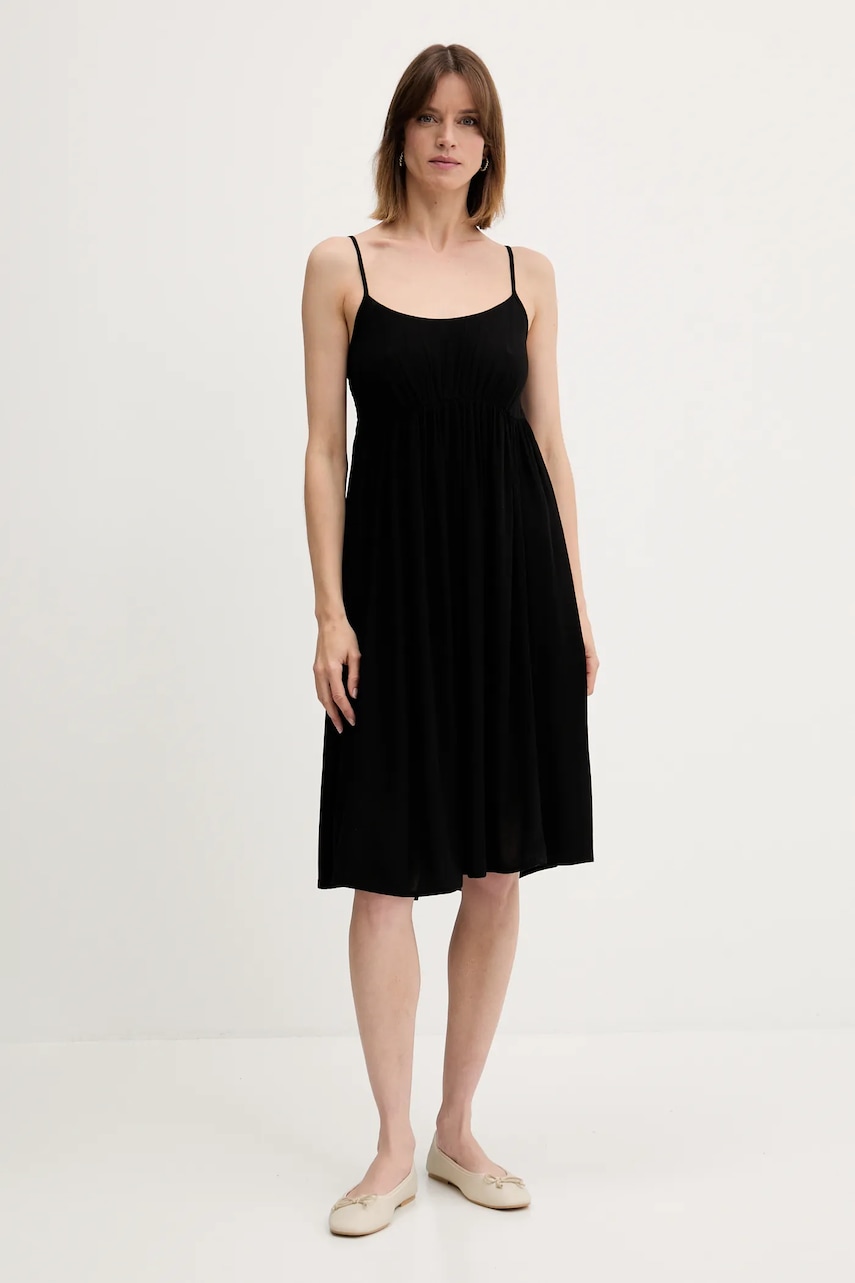 United Colors of Benetton rochie culoarea negru