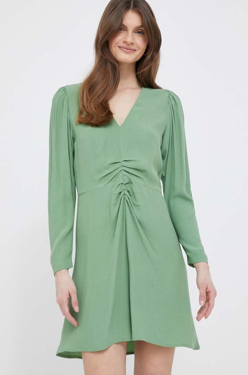 United Colors of Benetton rochie culoarea verde