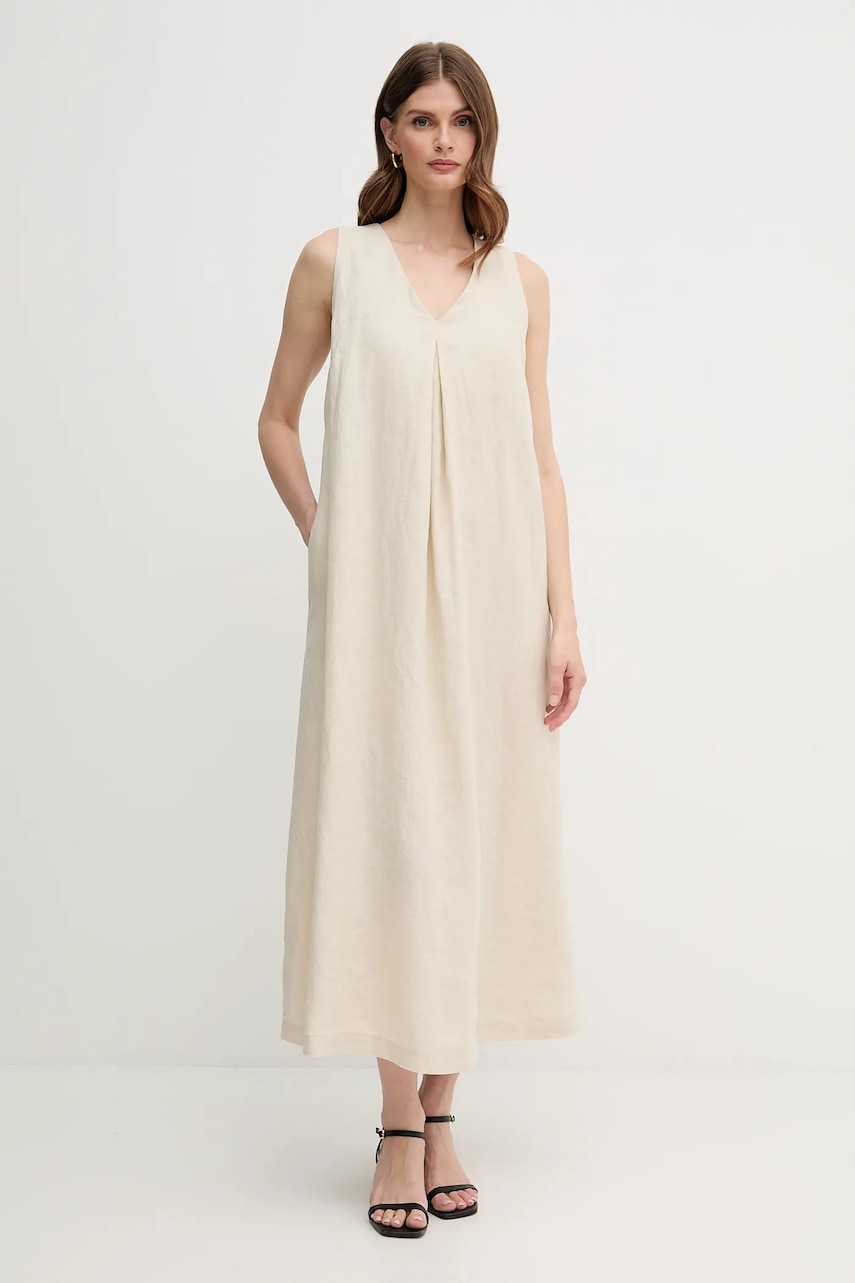 United Colors of Benetton rochie din in culoarea roz