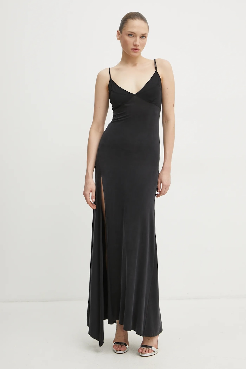 Versace Jeans Couture rochie culoarea negru