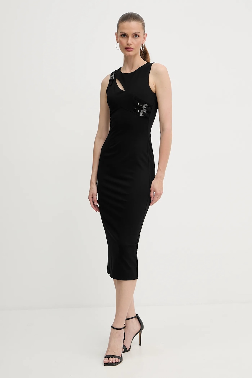 Versace Jeans Couture rochie culoarea negru