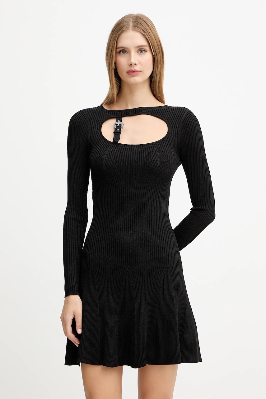 Versace Jeans Couture rochie culoarea negru