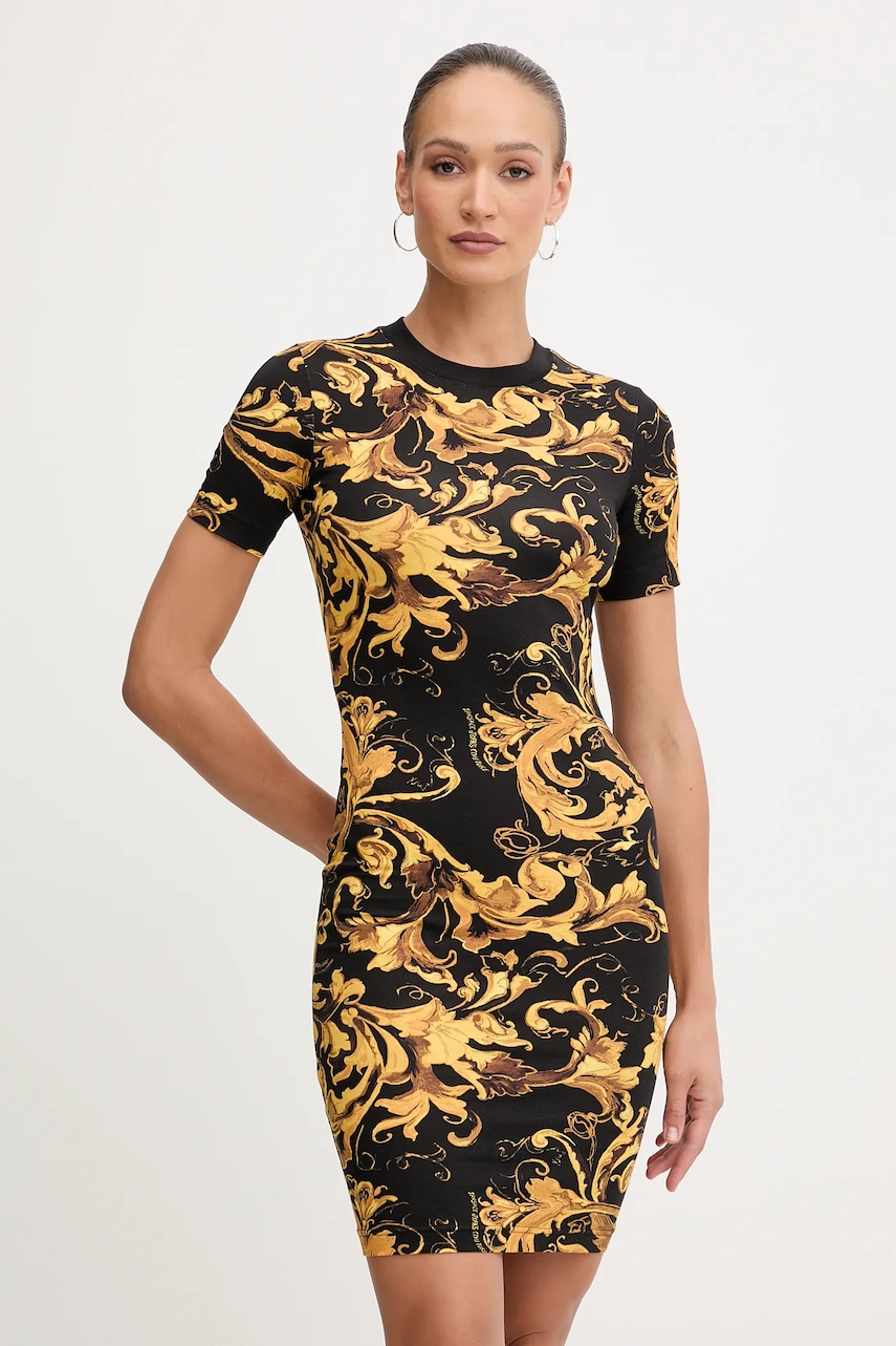 Versace Jeans Couture rochie culoarea negru