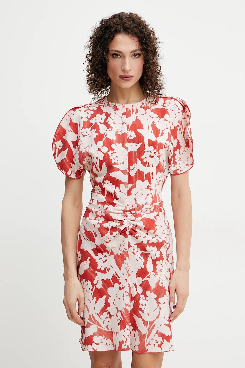 Victoria Beckham rochie culoarea roz