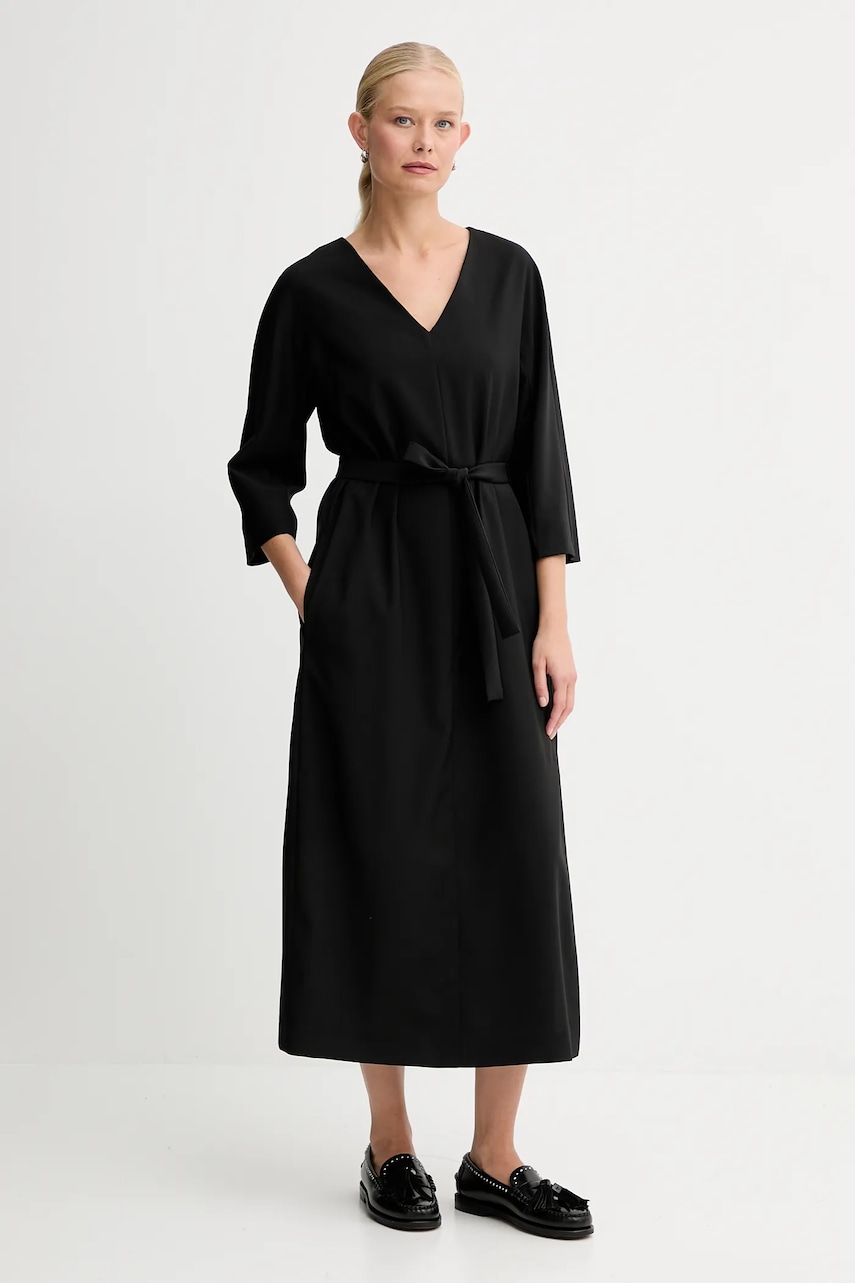 Weekend Max Mara rochie LAZIALE culoarea negru