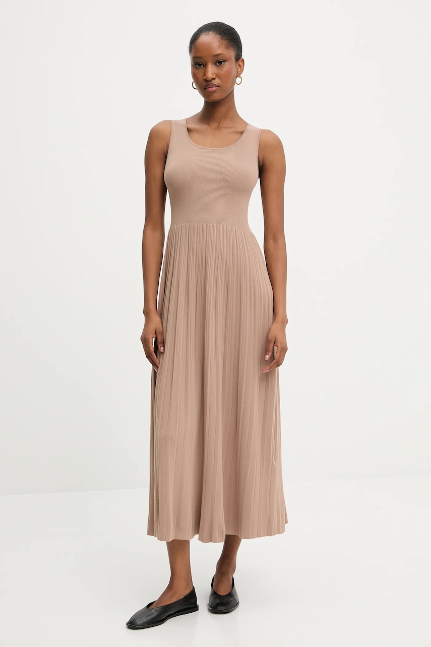 Weekend Max Mara rochie MARKUS culoarea bej