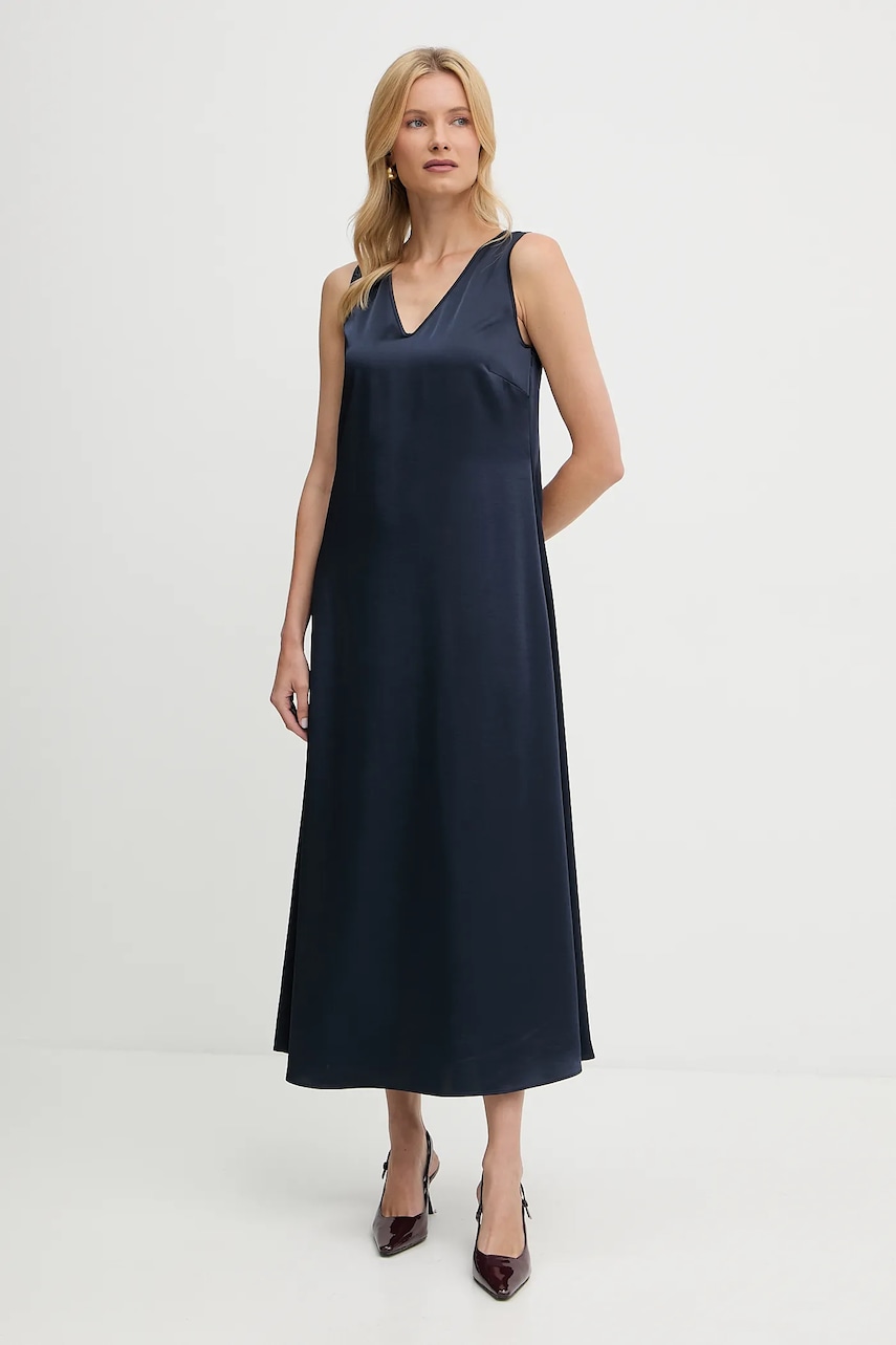 Weekend Max Mara rochie OTTELIA culoarea bleumarin