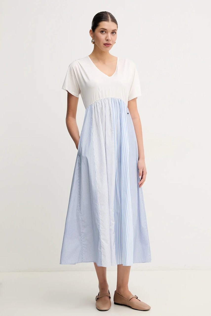 Weekend Max Mara rochie culoarea alb