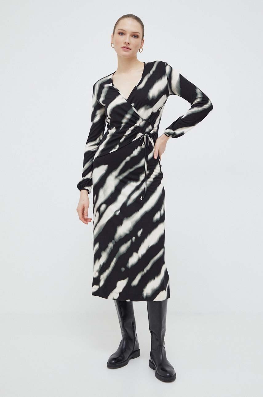 Weekend Max Mara rochie culoarea negru