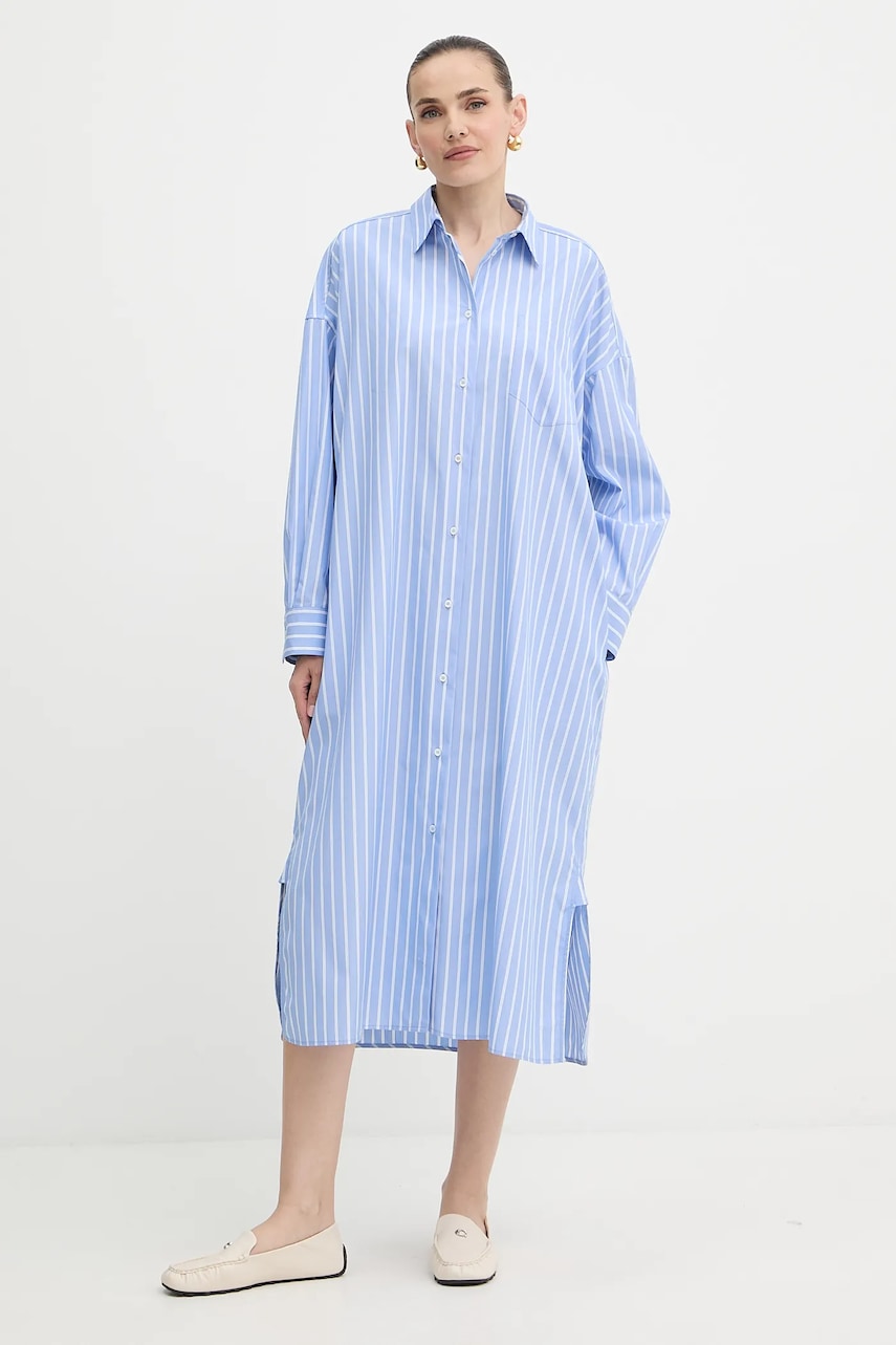 Weekend Max Mara rochie din bumbac MOLINA maxi