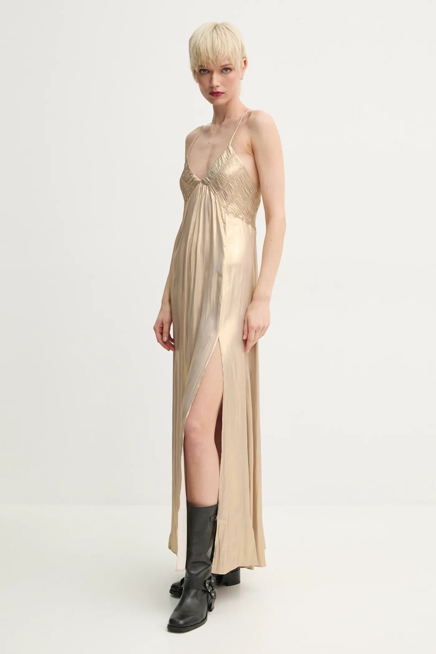 ZADIG&VOLTAIRE rochie culoarea auriu