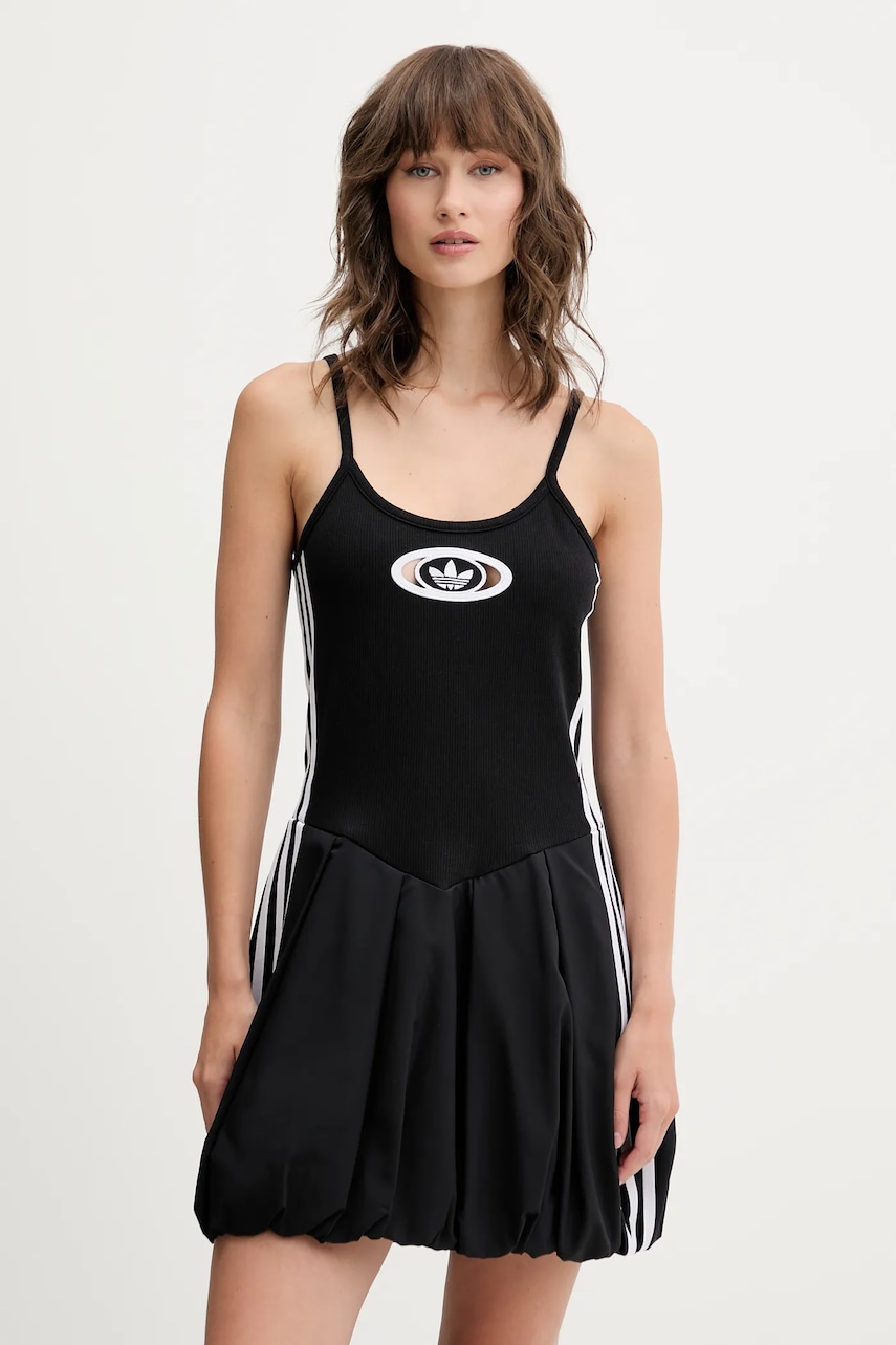 adidas Originals rochie Balloon Dress culoarea negru