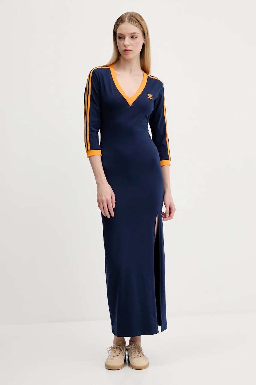 adidas Originals rochie Essentials culoarea bleumarin