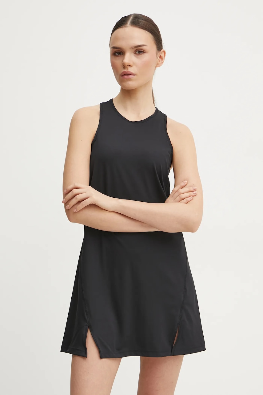 adidas Performance rochie sport Club culoarea negru