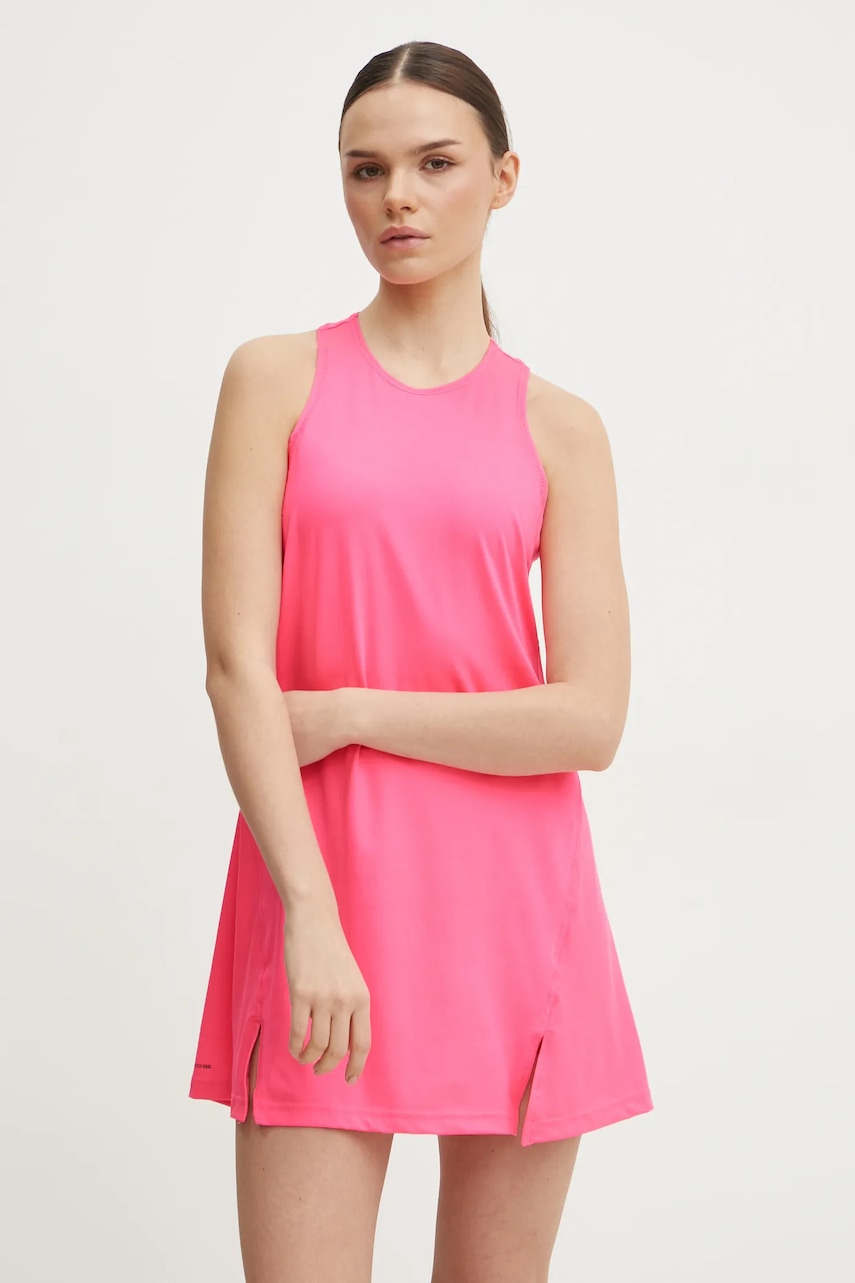 adidas Performance rochie sport Club culoarea roz