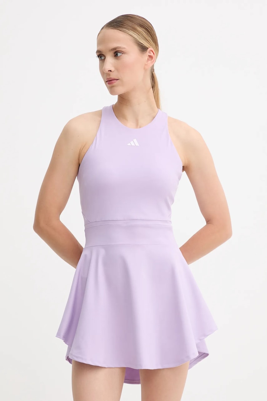 adidas Performance rochie sport GAMESET culoarea violet