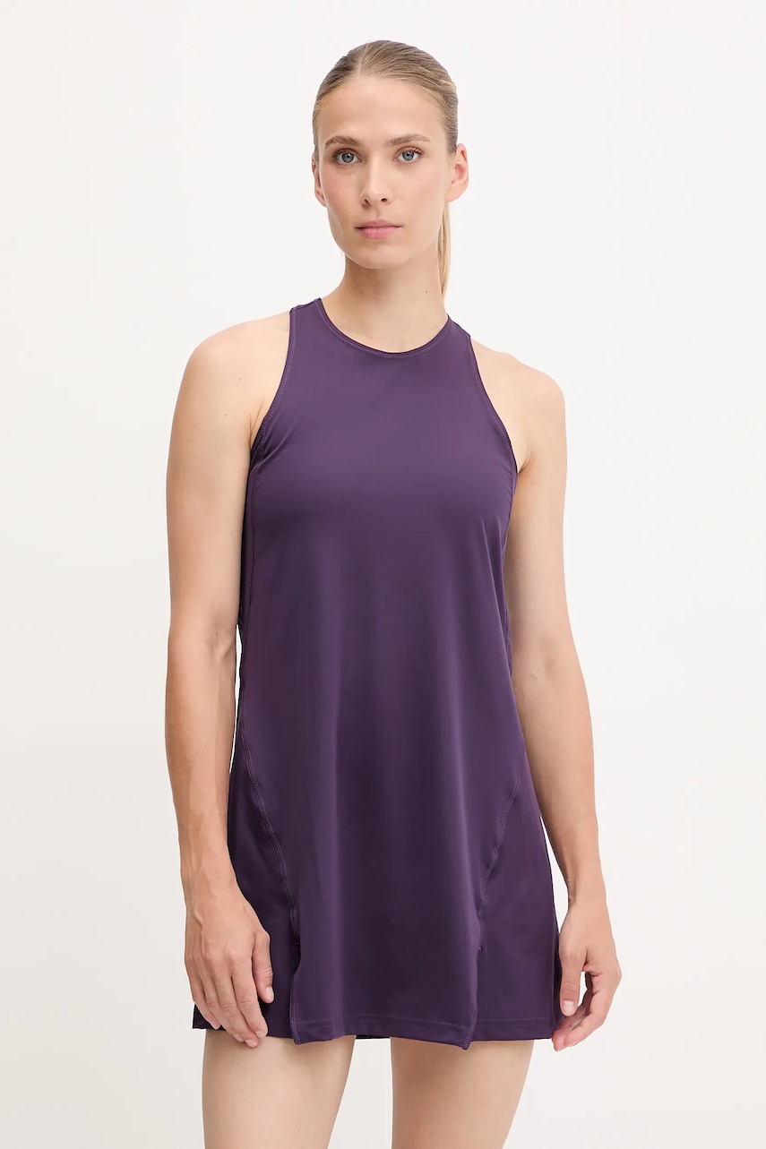 adidas Performance rochie sport TENNIS CLUB culoarea violet