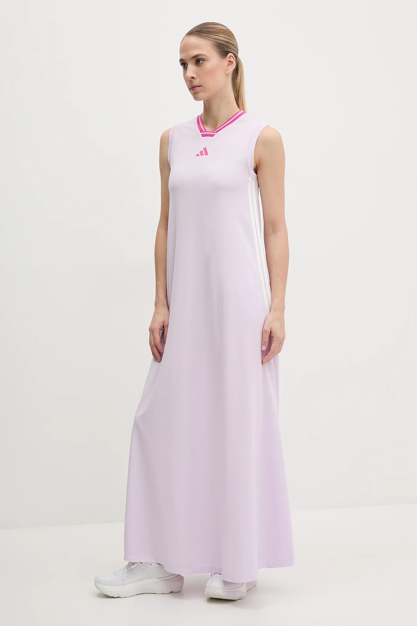 adidas rochie Tiro culoarea violet