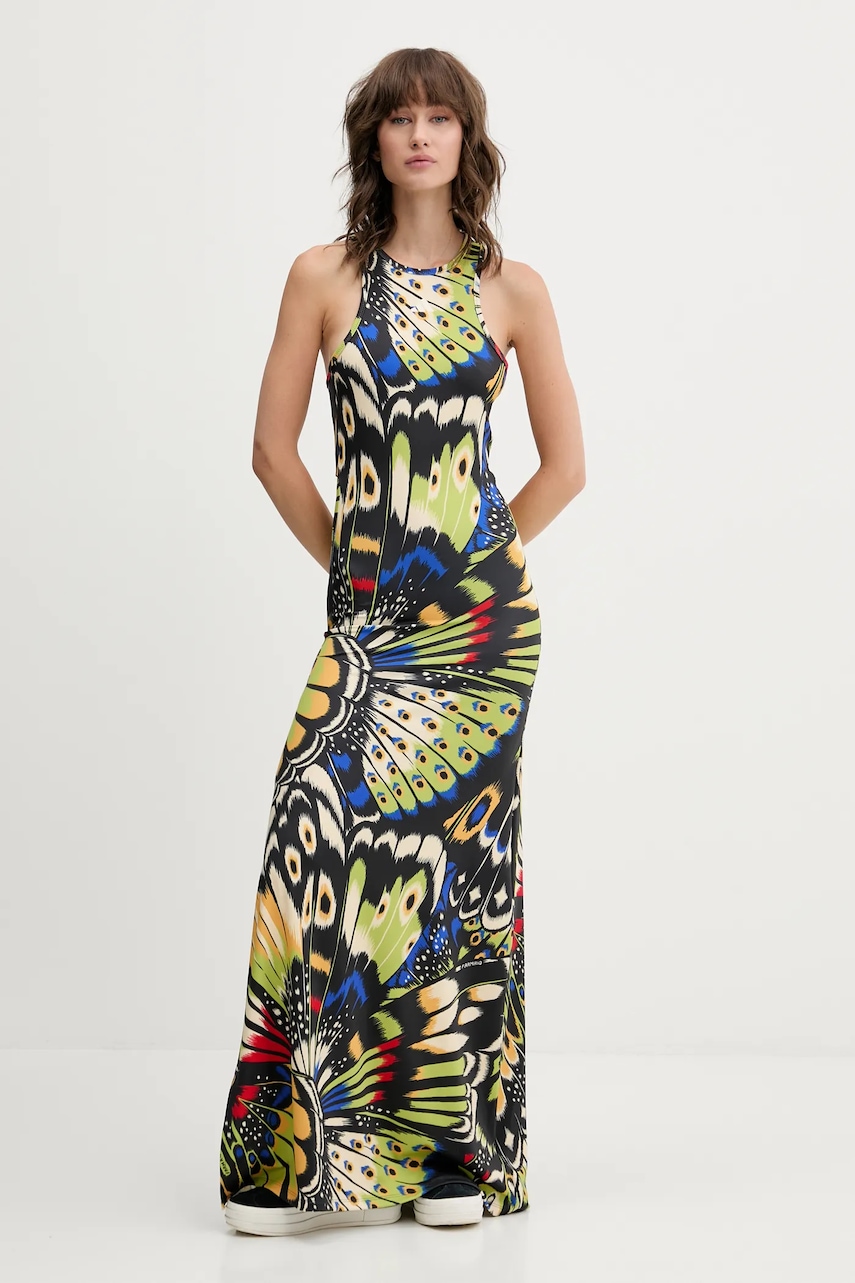 adidas rochie x Farm Rio culoarea negru