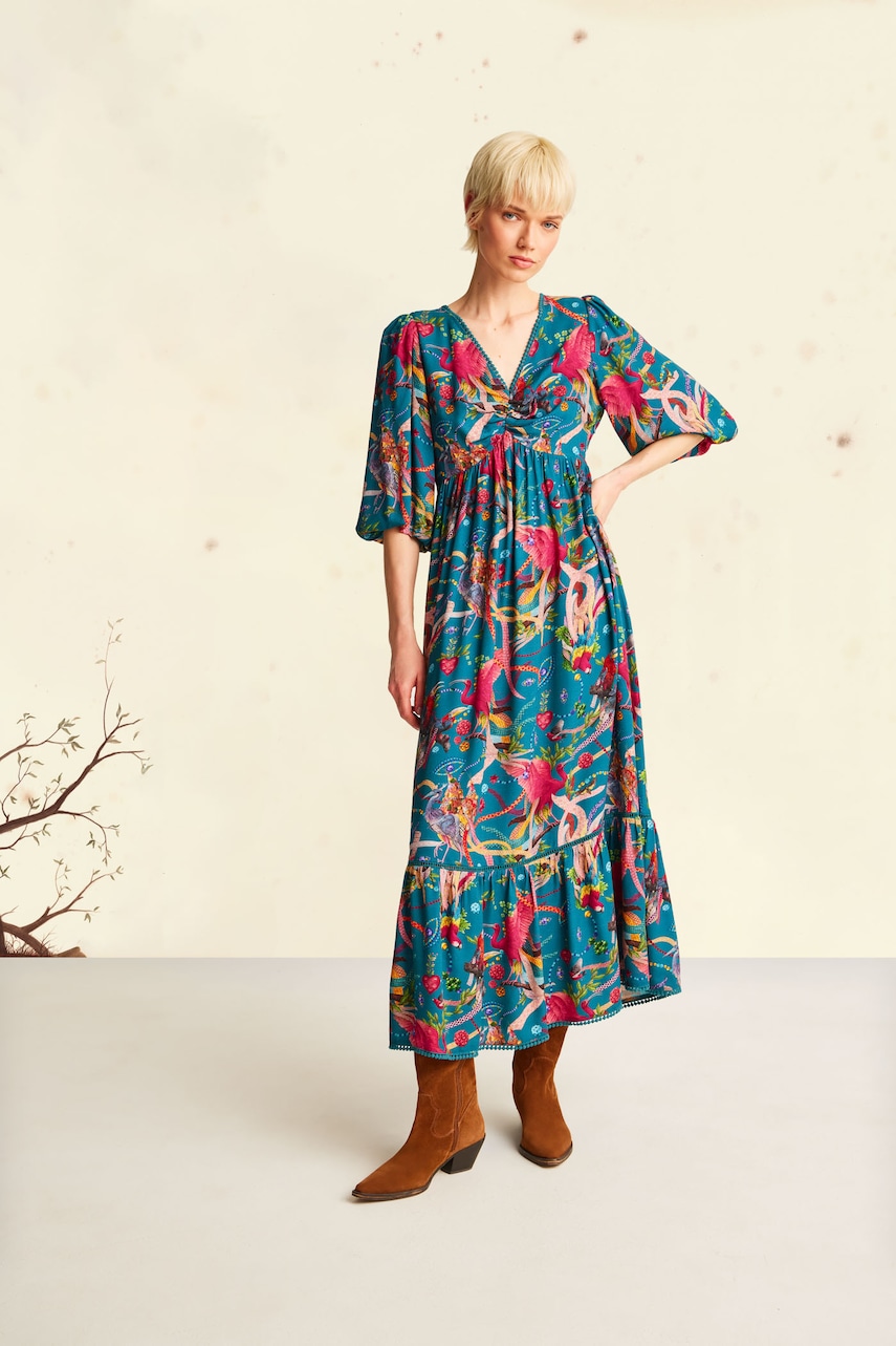 rochie culoarea verde