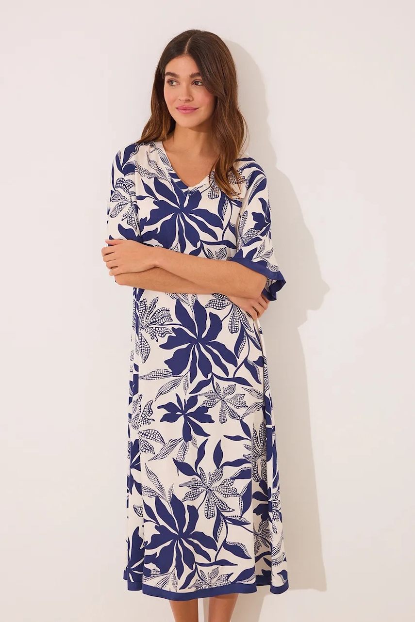 women'secret rochie culoarea bleumarin