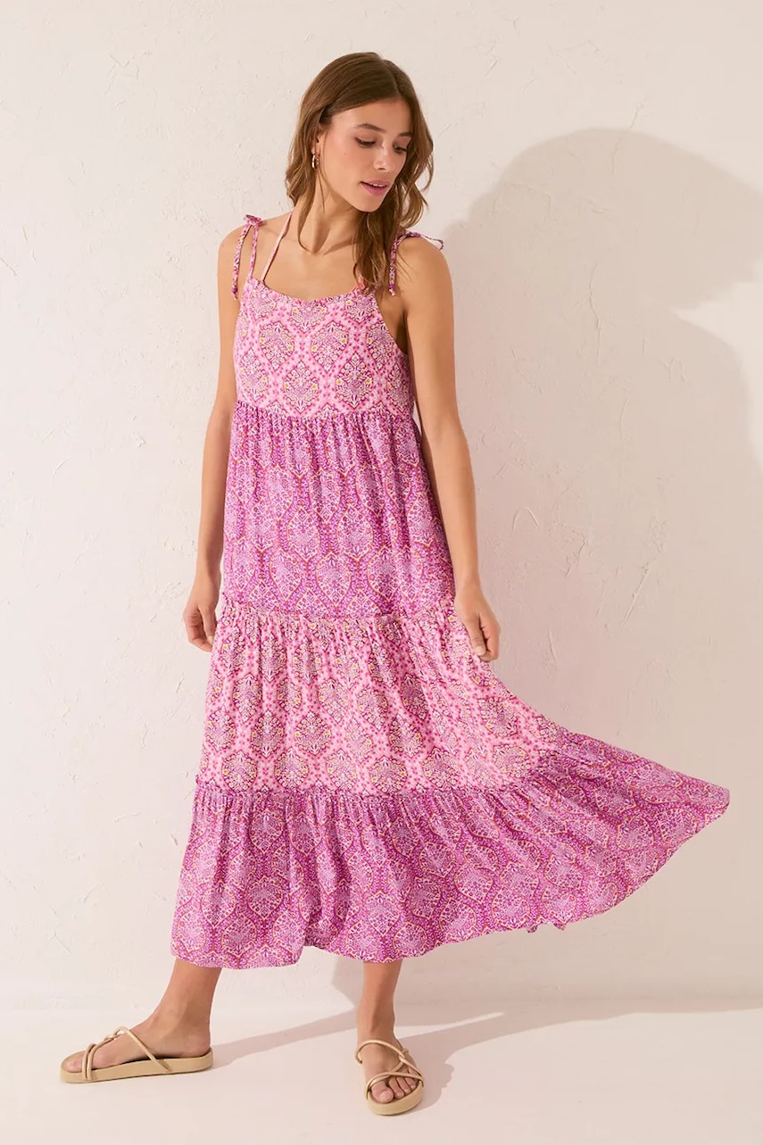 women'secret rochie culoarea violet