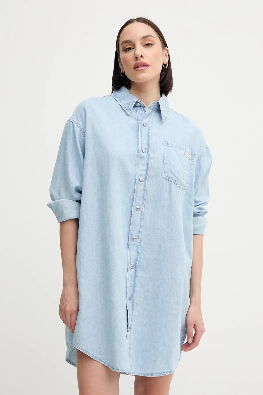 Calvin Klein Jeans rochie din amestec de in