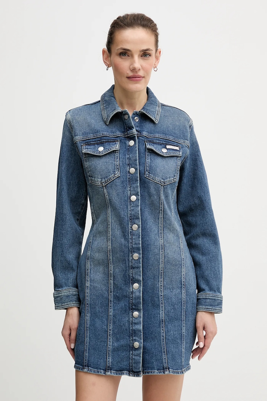 Calvin Klein Jeans rochie jeans