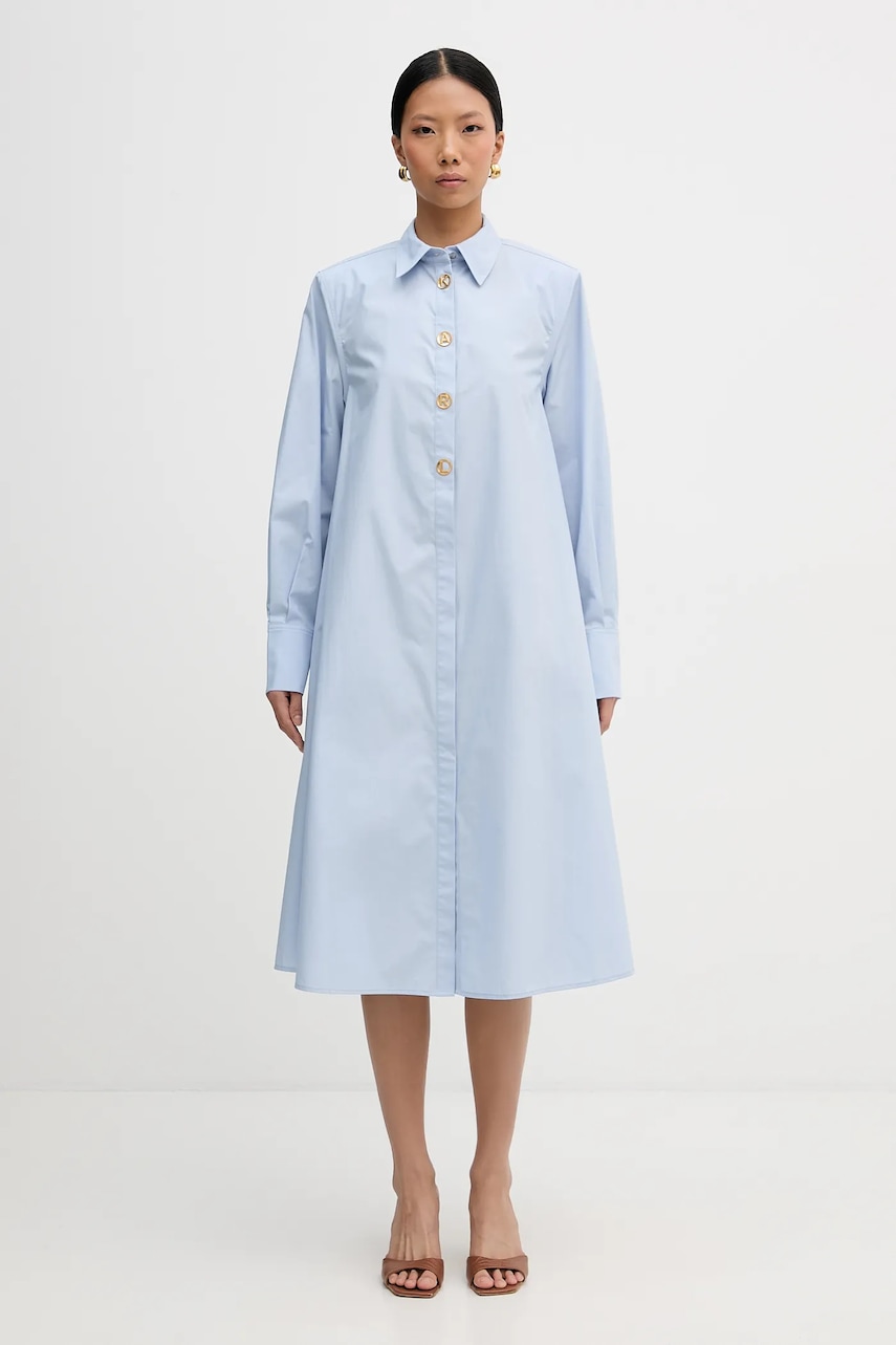 Karl Lagerfeld rochie din bumbac