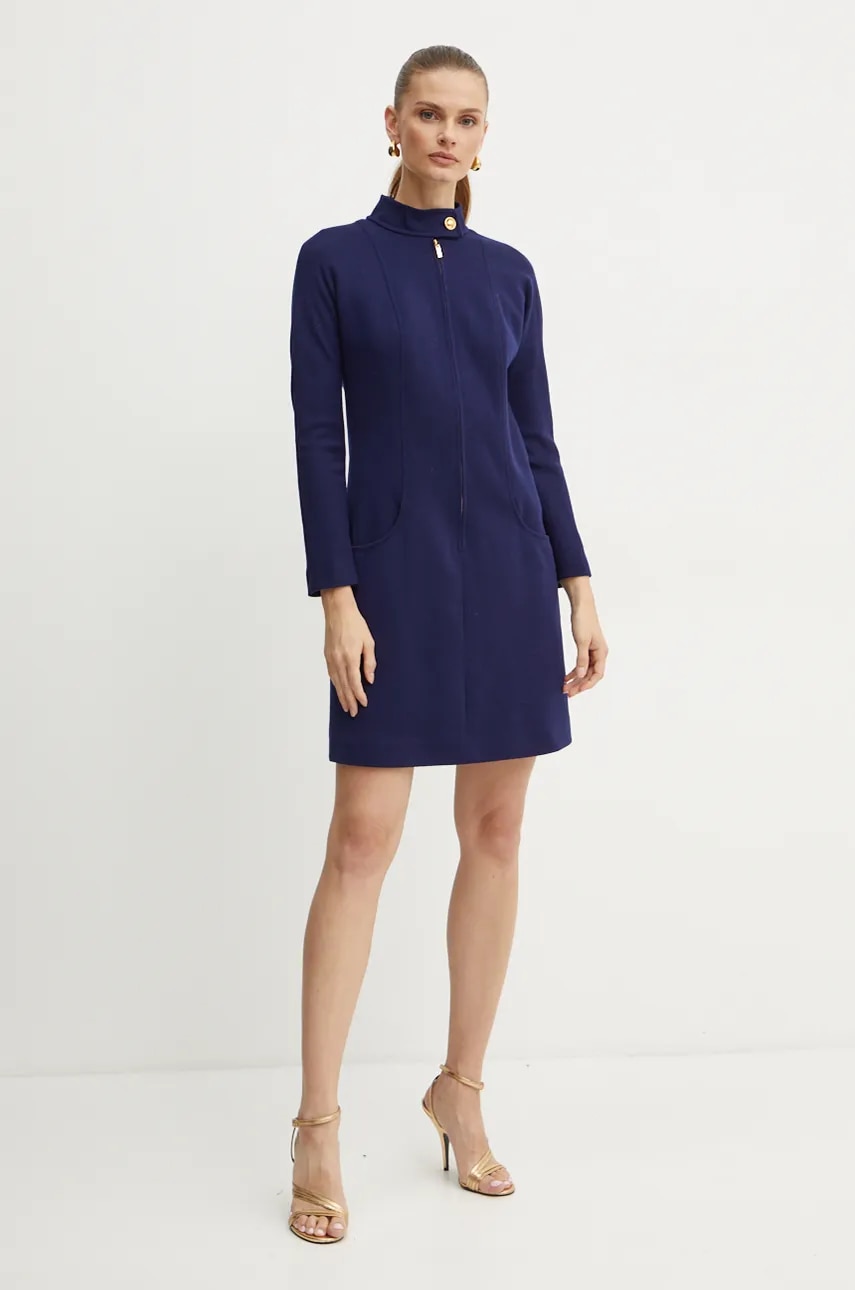 Luisa Spagnoli rochie din lana MARILINA