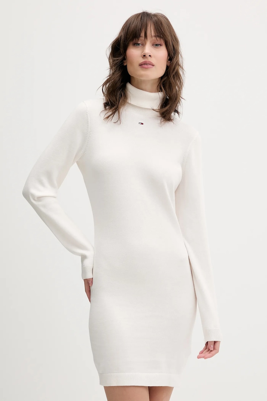 Tommy Jeans rochie din bumbac