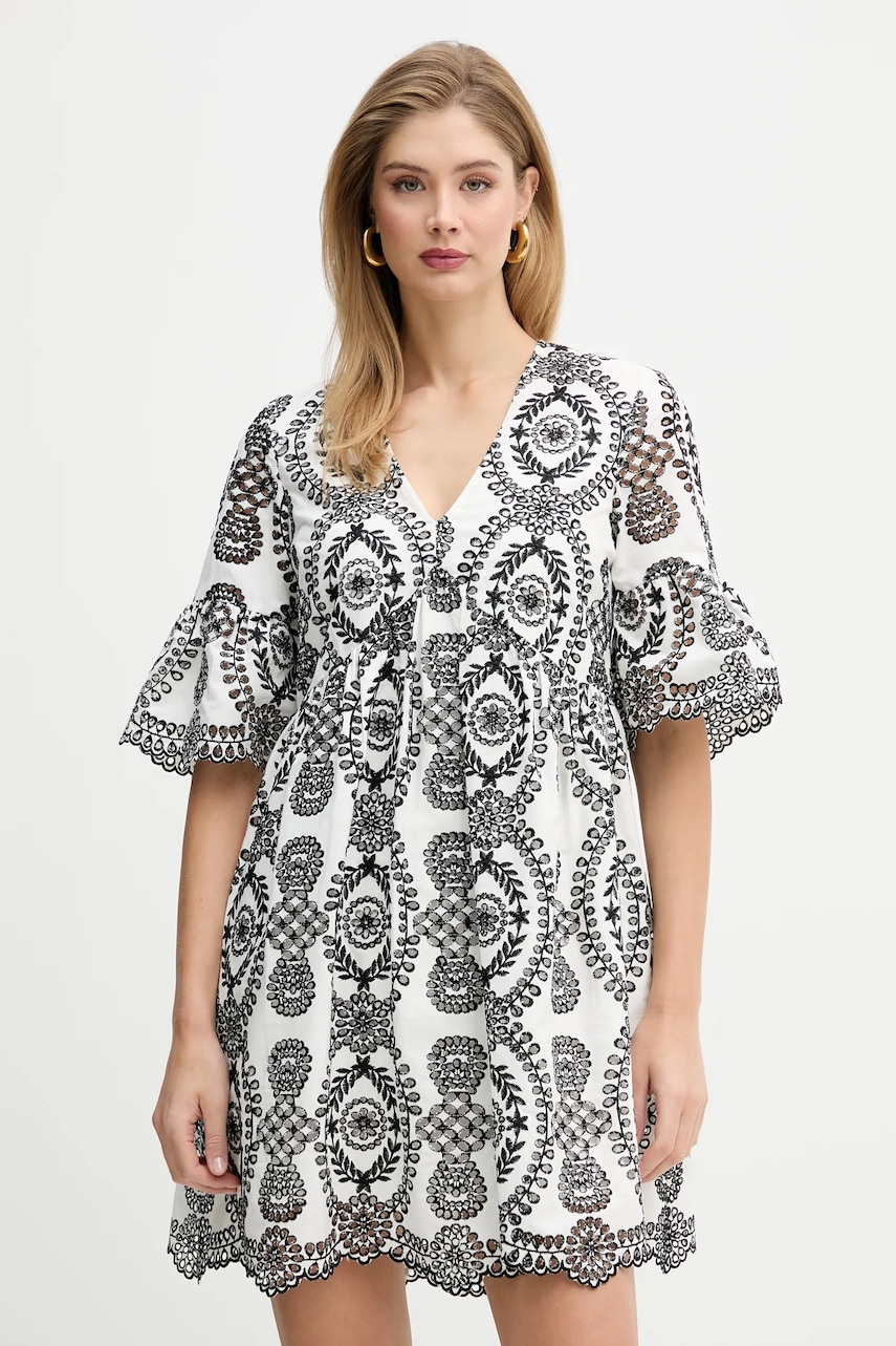 Silvian Heach rochie din bumbac INARA