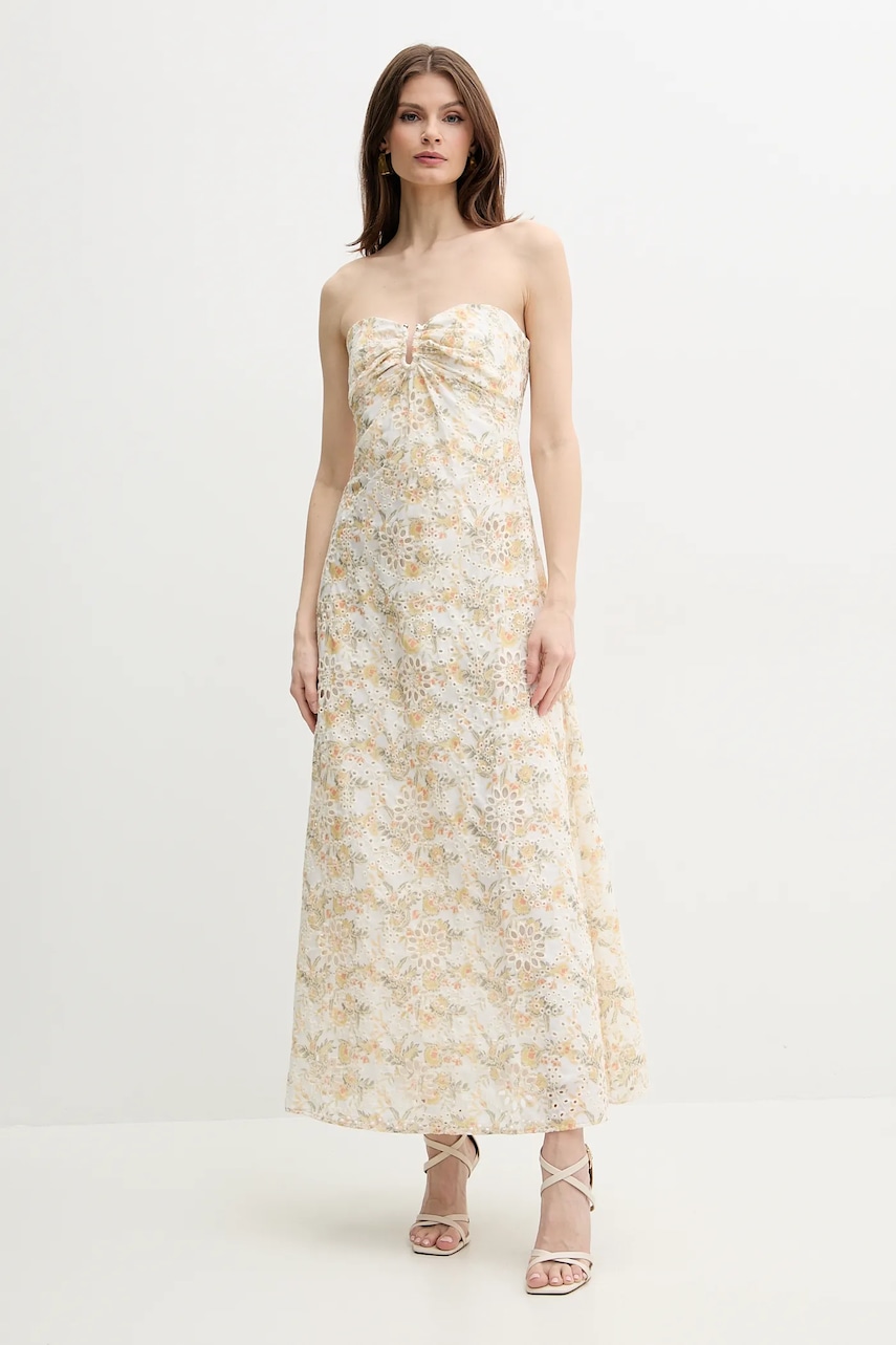 Bardot rochie din bumbac LORA