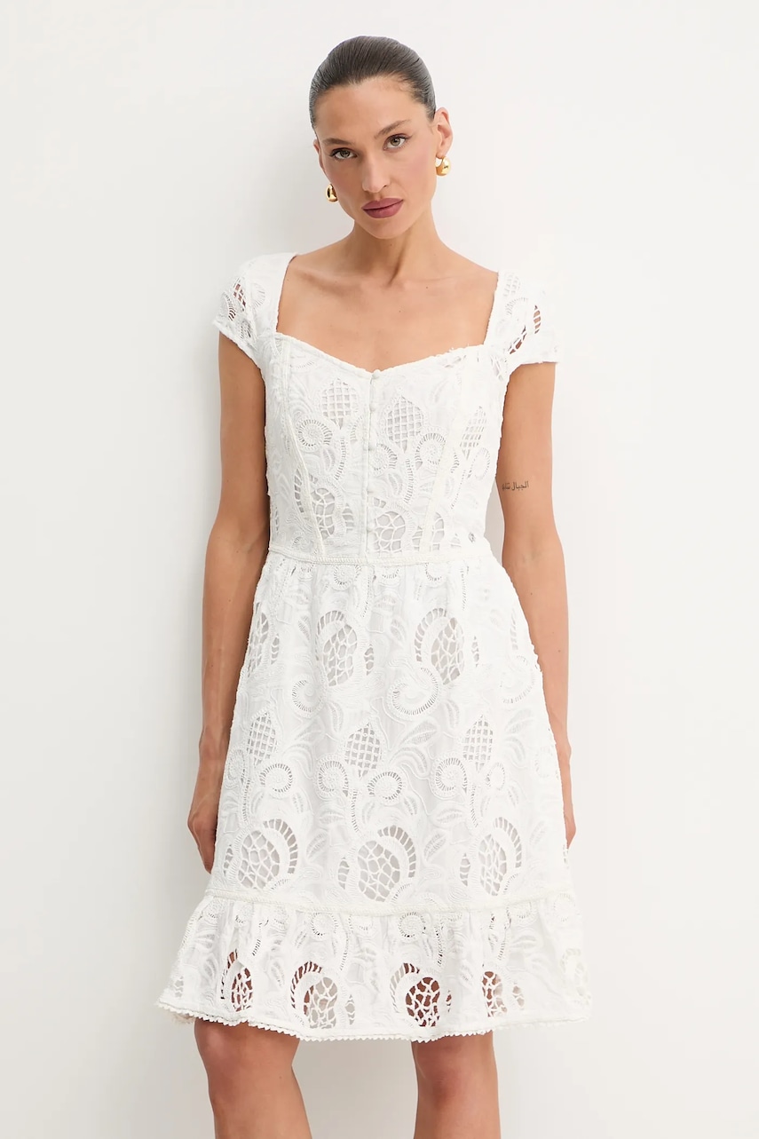 Guess rochie din bumbac DOMITILLA