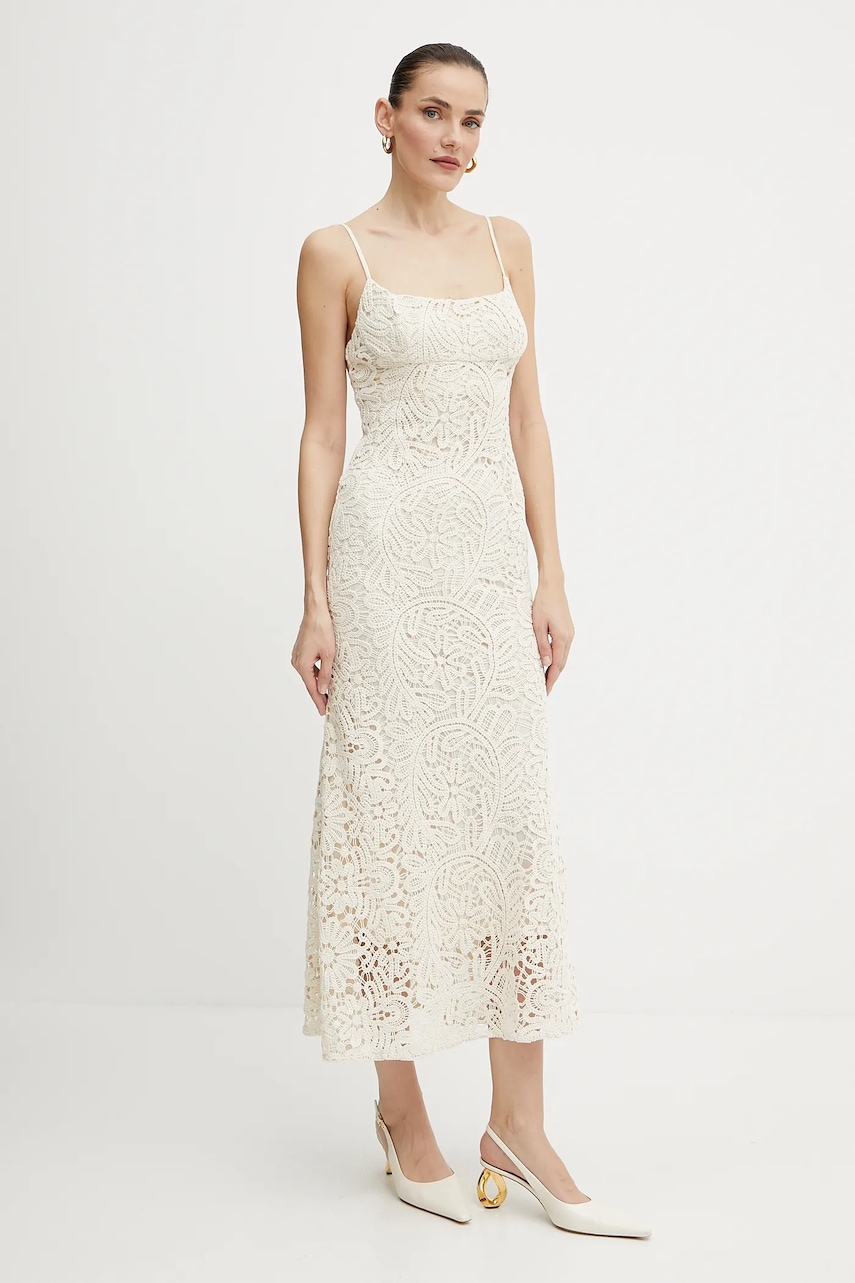 Bardot rochie din bumbac